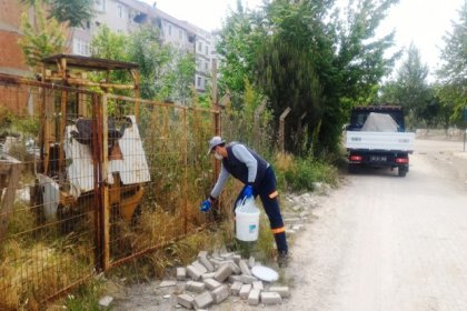 Uzunköprü'de halk sağlığı için haşereyle mücadele