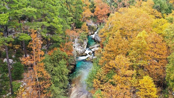 Yazılı Kanyon Tabiat Parkı her mevsim ayrı güzel