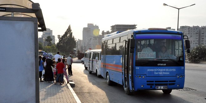 Adana Büyükşehir'den toplu taşıma esnafına yakıt desteği