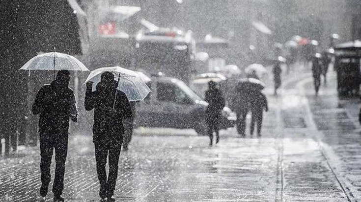 AKOM'dan İstanbul için sağanak uyarısı