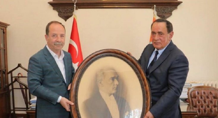 Alaattin Çakıcı’dan Edirne Belediye Başkanı Gürkan’a ziyaret