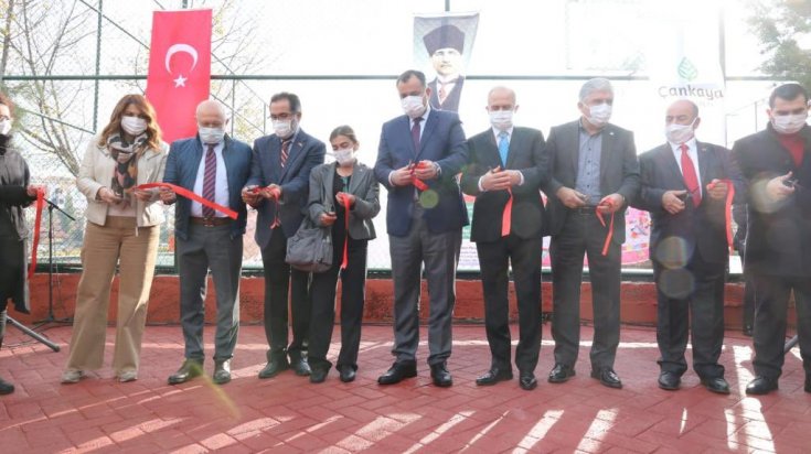 Yarbay Ali Tatar Parkı Çankaya'da açıldı