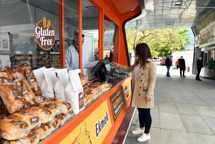 Ankara Halk Ekmek Fabrikası, glutensiz ürünler için büfe açtı