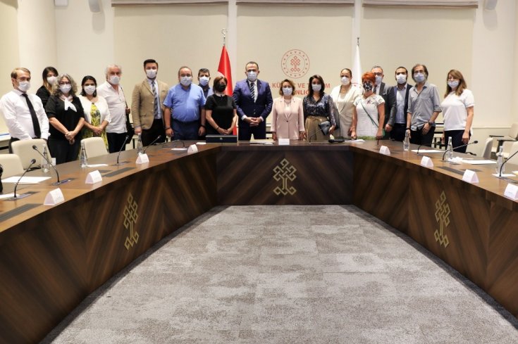 Ankara Kent Konseyi'nden Kültür ve Turizm Bakanlığı'na ziyaret
