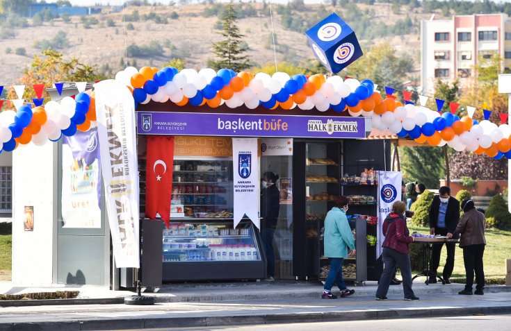 Ankara'da Başkent Market'ten sonra şimdi de Başkent Büfe'ler açılmaya başladı