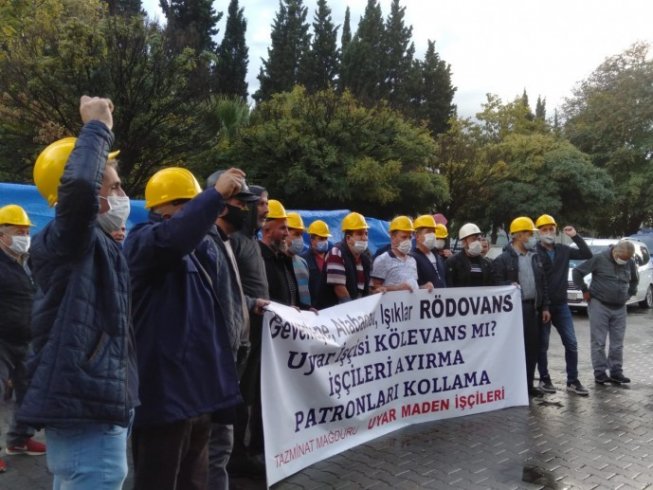 Ankara’ya yürümek isteyen maden işçileri gözaltına alındı