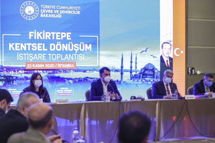 Bakan Murat Kurum açıkladı; Fikirtepe'de büyük dönüşüm başlıyor