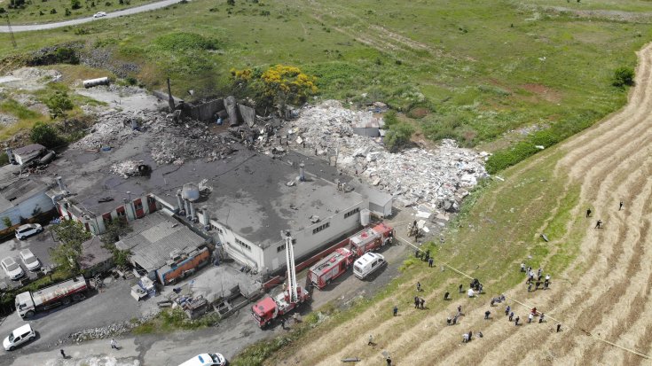 Başakşehir'de fabrikada patlama: 2 işçi hayatını kaybetti