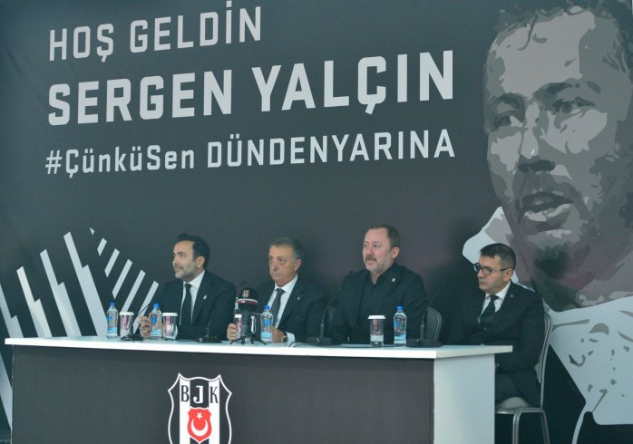Beşiktaş'la anlaşan Sergen Yalçın imzayı attı