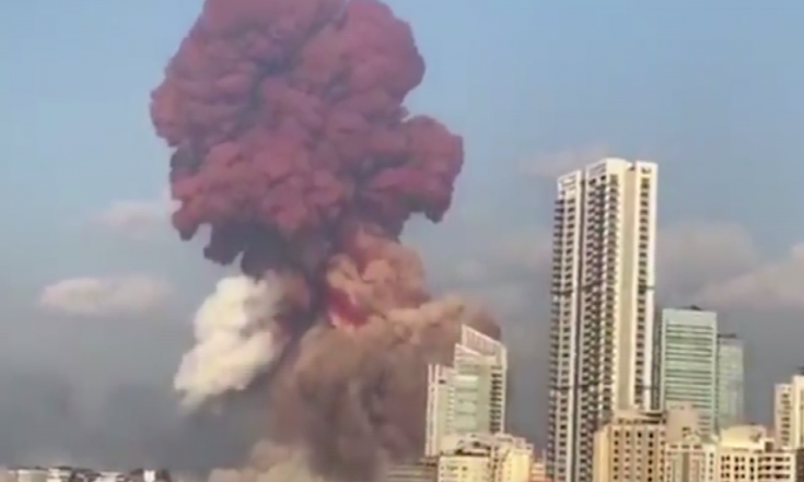 Beyrut'ta şiddetli patlama: 78 ölü 4 binden fazla yaralı var
