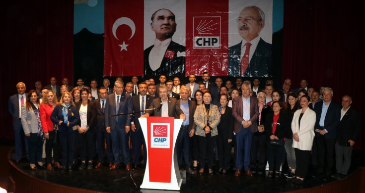 CHP Adana il ve ilçe örgütlerinden Kılıçdaroğlu'na destek