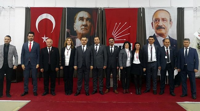 CHP Çan ilçe örgütünün yeni başkanı Harun Arslan seçildi