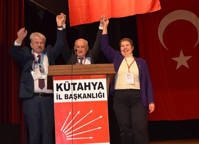 CHP Kütahya İl Başkanlığı'na Zeliha Aksaz seçildi