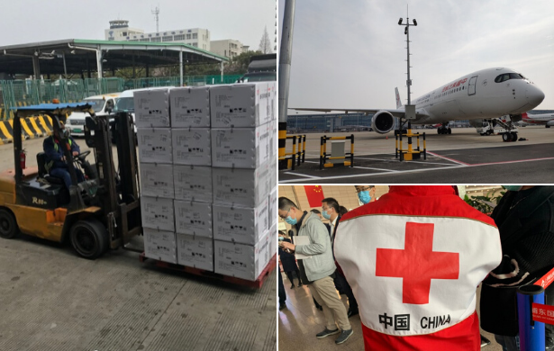 Çin, İtalya’ya 26 bin ton tıbbi malzeme gönderdi