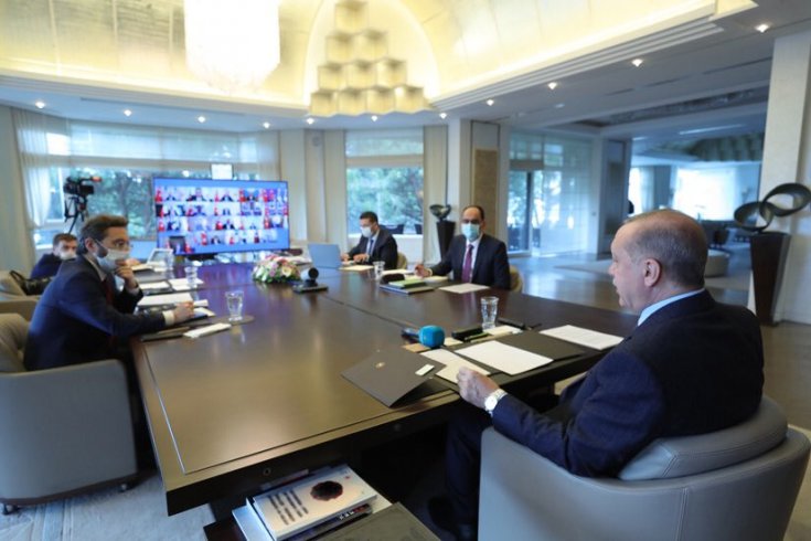 Cumhurbaşkanlığı Kabinesi Erdoğan başkanlığında toplandı