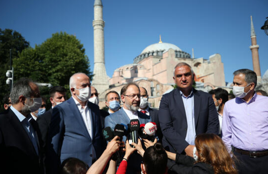 Diyanet İşleri Başkanı Erbaş'tan Ayasofya açıklaması: İki imam dört müezzin olacak