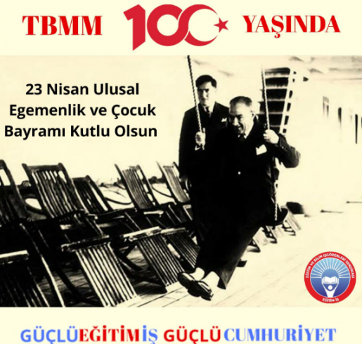 Eğitim İş'ten 23 Nisan mesajı