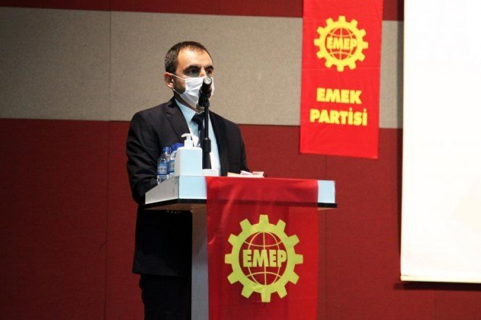 Emek Partisi Genel Başkanı Ercüment Akdeniz seçildi