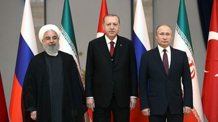 Erdoğan, Putin ve Ruhani'den 14 maddelik ortak bildiri