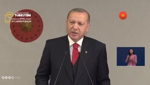 Erdoğan; "23-24-25-26 Nisan'da 4 gün sokağa çıkma yasağı uygulanacak"