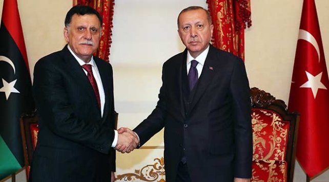Erdoğan Libya Ulusal Mutabakat Hükümeti Başbakanlık Konseyi Başkanı Fayez Al Sarraj ile görüşecek