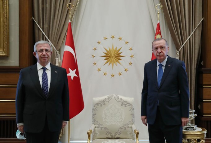 Erdoğan ve Mansur Yavaş Beştepe'de bir araya geldi