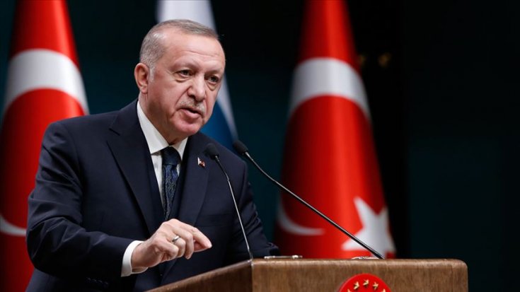 Erdoğan: Yatırımlarda herhangi bir durma söz konusu değil