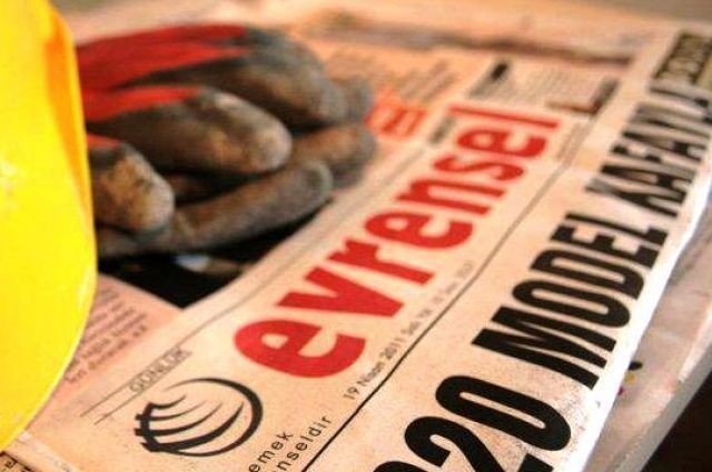 Evrensel gazetesi 25 yaşında