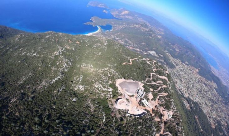 Fethiye'de teleferik projesi için 69 bin metrekare orman tahrip edilecek