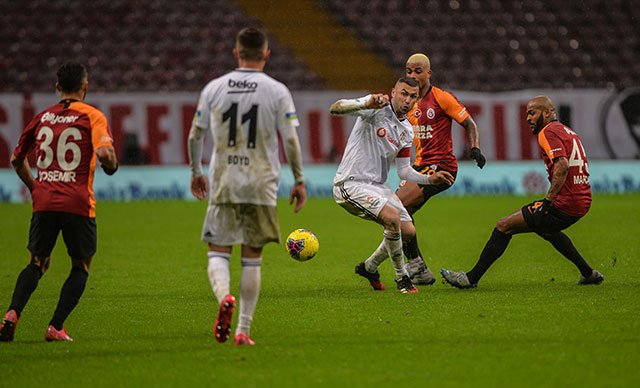 Galatasaray, Beşiktaş'la 0-0 berabere kaldı
