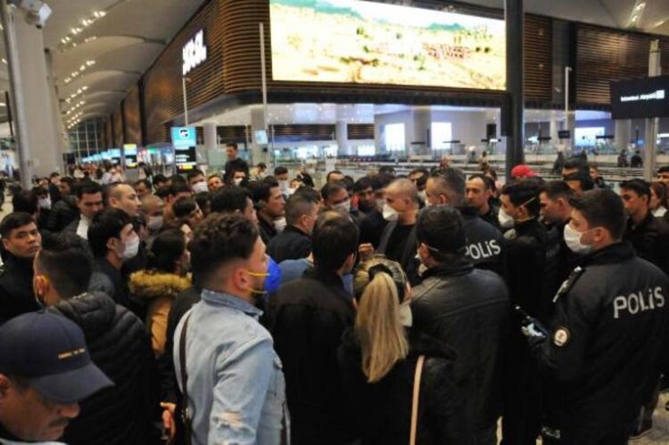 Günlerdir İstanbul Havalimanı'nda bekletilen yabancı yolcular Karabük'e gönderildi