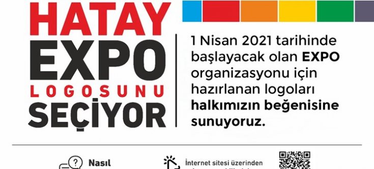 Hatay expo logosunu seçiyor