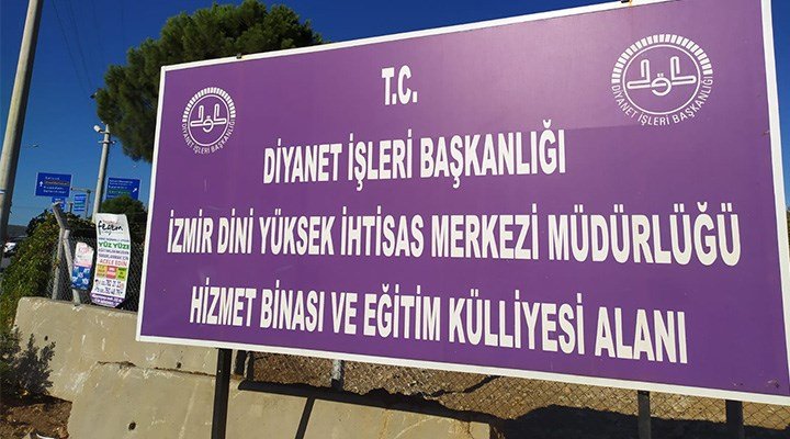 Hazine'nin 50 dönümlük arazisi Diyanet'e devredildi