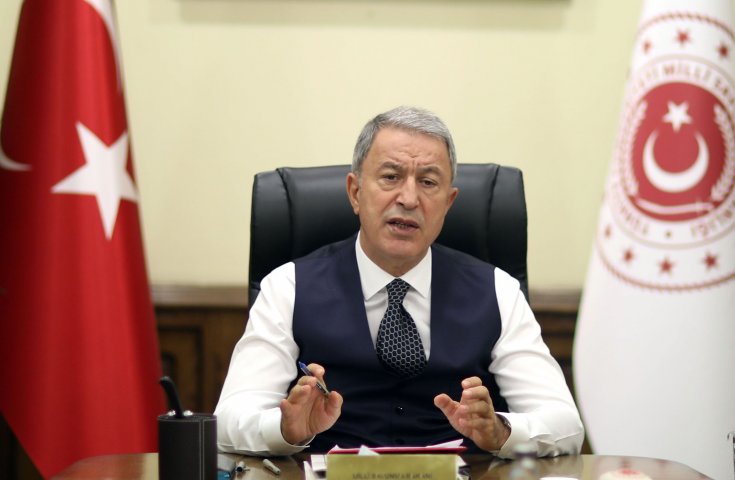 Hulusi Akar: Barıştan, diyalogdan yanayız, istikşafi görüşmeler yapılsın