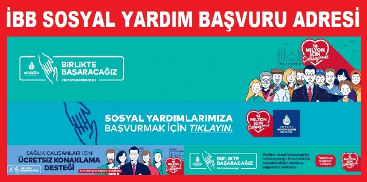 İBB sosyal yardımları ulaştırmaya başlıyor