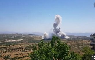 İdlib'de TSK konvoyunun geçişi sırasında patlama