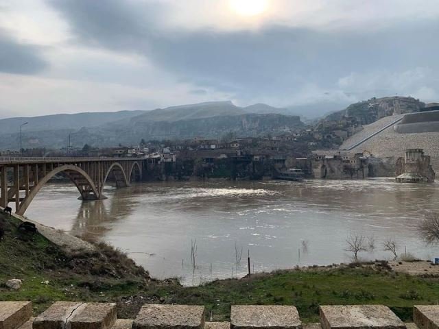 Ilısu Barajı'nda su seviyesi yükseliyor, Hasankeyf tehdit altında