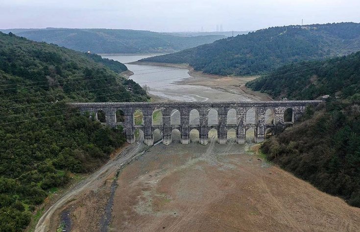 İSKİ: İstanbul'un içme suyu kaynaklarının doluluk oranı yüzde 21,92