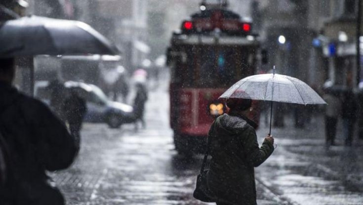 İstanbul için kuvvetli sağanak uyarısı