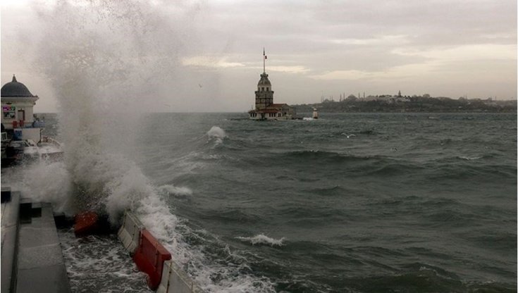 İstanbul'da çarşamba ve perşembe günleri için fırtına uyarısı