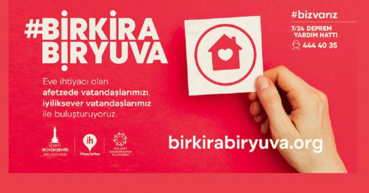 İzmir depreminden sonra başlatılan 'Bir Kira Bir Yuva' kampanyası sona erdi