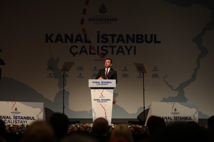 İmamoğlu, Kılıçdaroğlu ve Akşener Kanal İstanbul Çalıştayı'nda konuştu