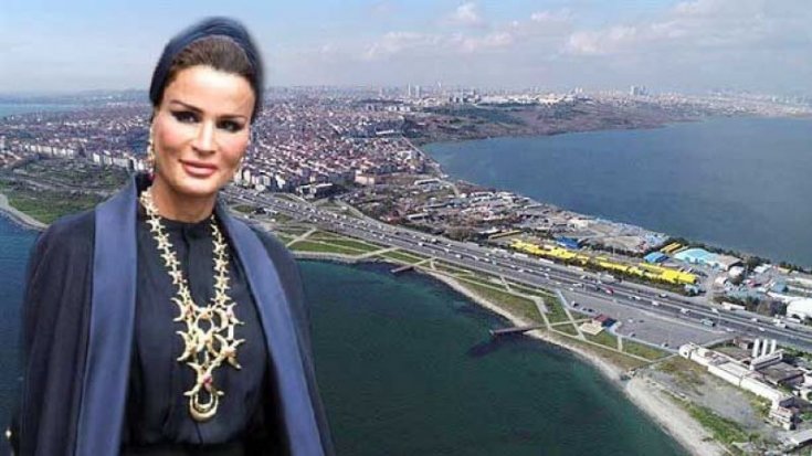 Katar Emiri’nin annesine Kanal İstanbul piyangosu vurdu: Satın aldığı tarla turizm ve ticaret alanı oldu!