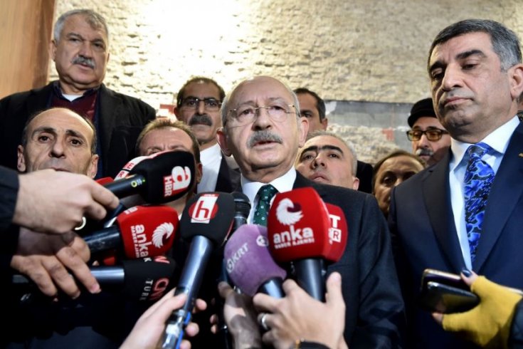 Kılıçdaroğlu depremin yaşandığı Elazığ'da