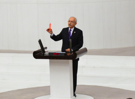 Kılıçdaroğlu, yerel mahkemenin 'Berberoğlu' kararının ardından Meclis Genel Kurulu'nda konuştu