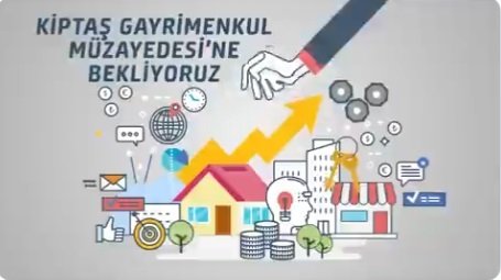 Kiptaş 3.Gayrimenkul Müzayedesi düzenliyor