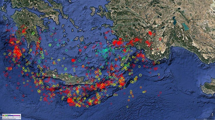 Korkutan deprem haritası!