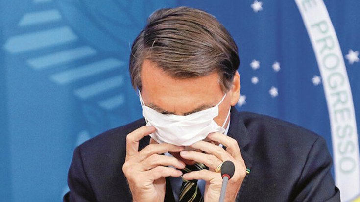 Koronavirüsü ciddiye almayan, önlemleri abartılı bulan Brezilya Devlet Başkanı Bolsonaro koronavirüse yakalandı