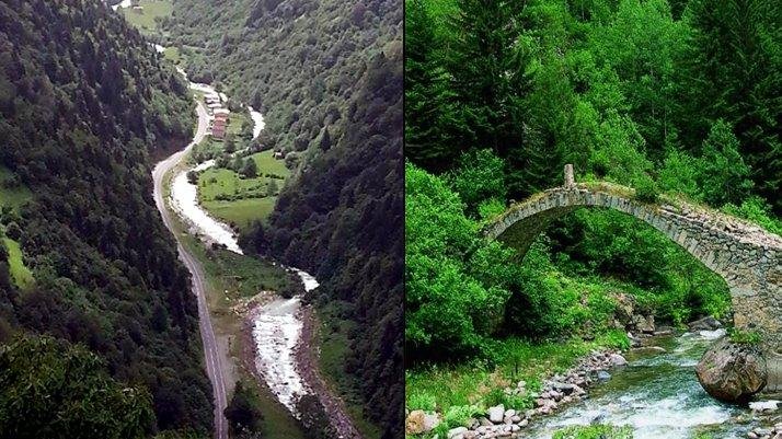 Koruma altındaki vadiye HES’çi akını