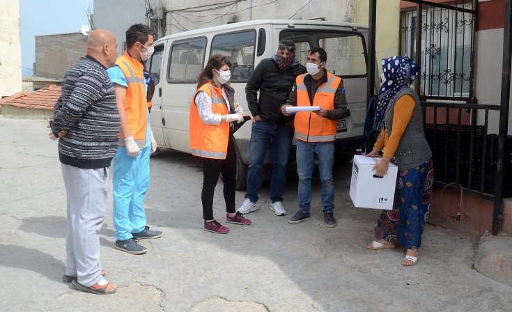 Kuşadalılardan 'Birlikte Güçlüyüz' kapmanyasına destek